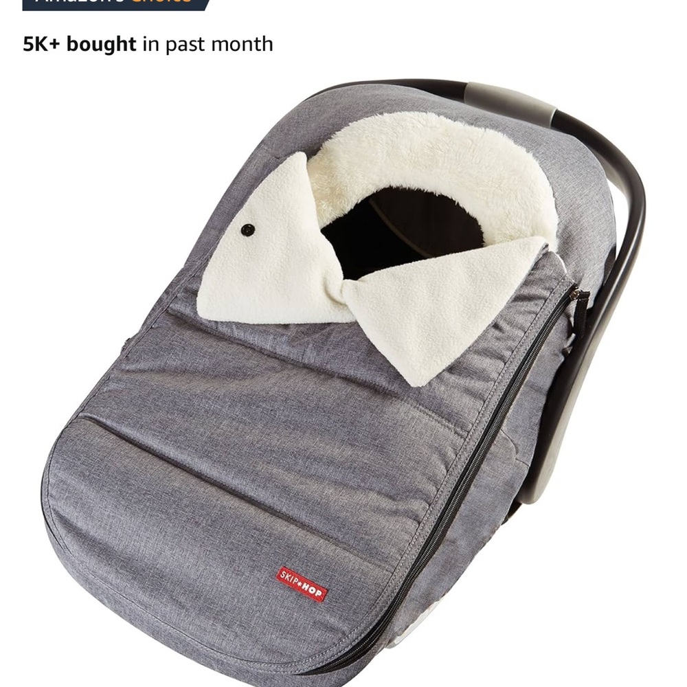 Skip Hop Stroll and Go Three-Season Footmuff for toddler and baby